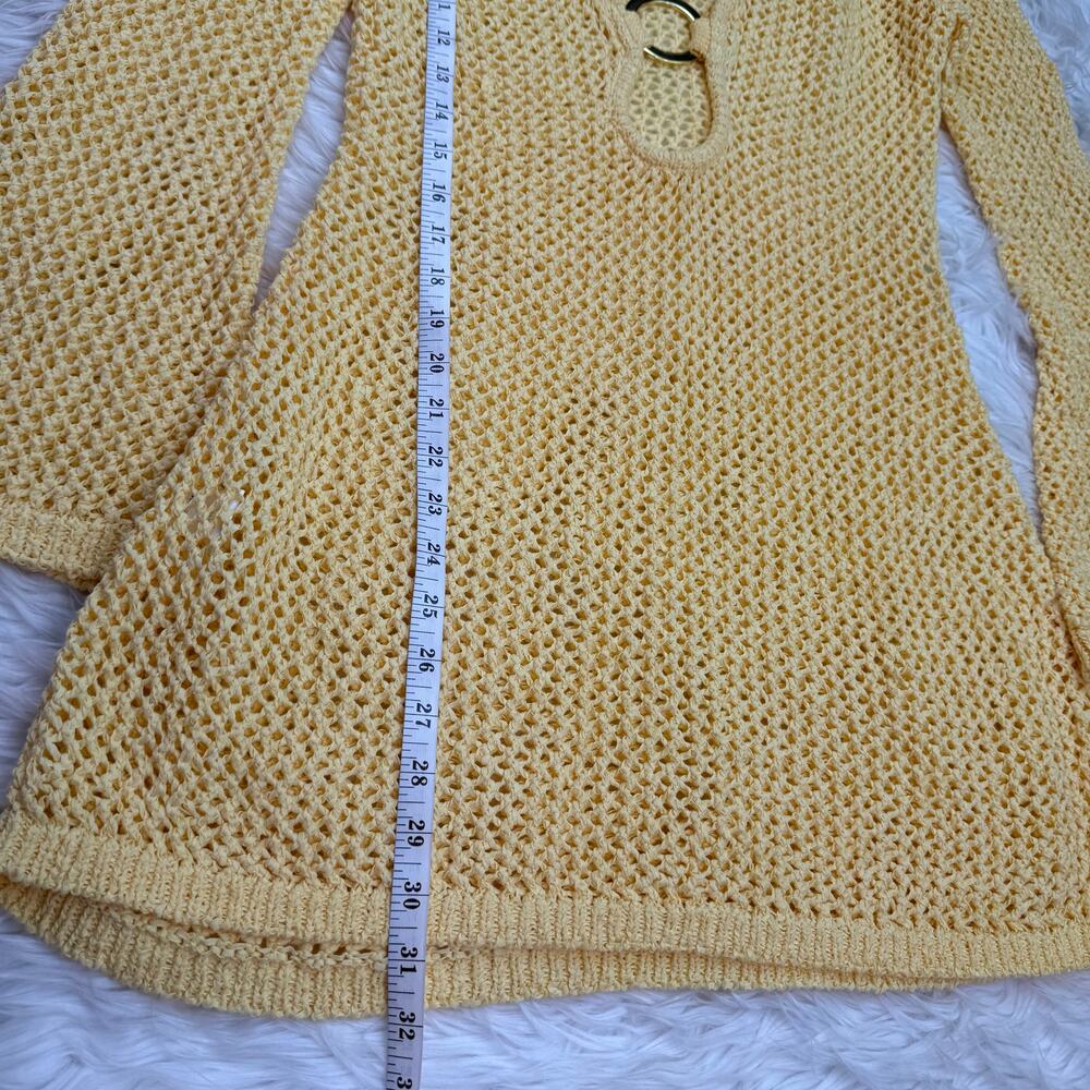 Monday Swimwear Montego Mini Dress - Honey Petit Crochet Size M NWT Festival - Picture 4 of 13